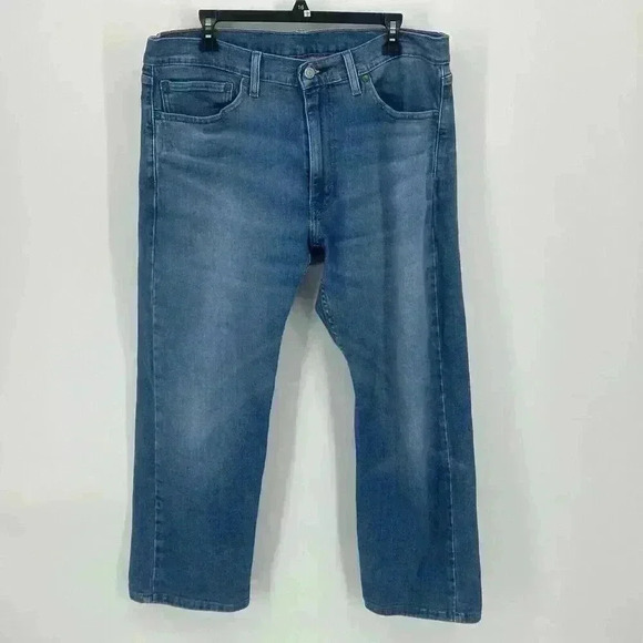 Levis 505 Jeans Mens 36x26* Straight Leg Denim Classic Workwear American Dad - Picture 1 of 16